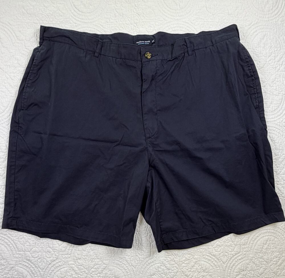Southern Marsh Nantucket Performance Shorts Mens 40 Navy 8” Stretch